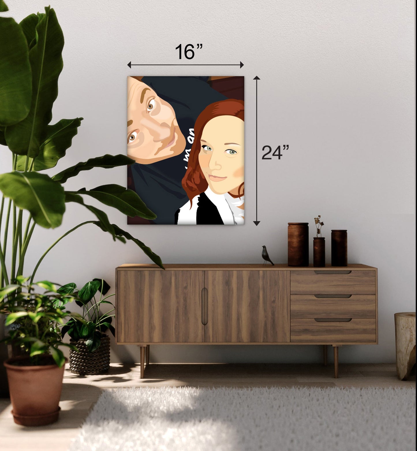 Design or Photograph On Canvas